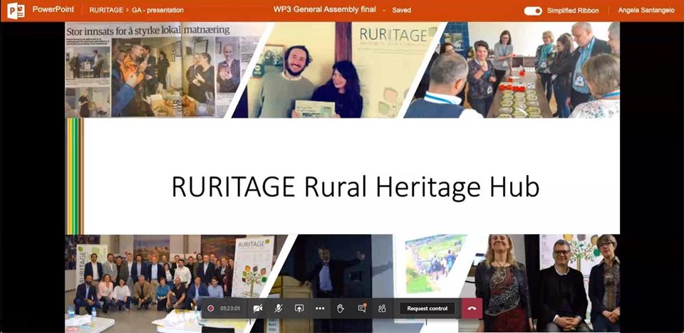 RURITAGE project General Assembly 2020